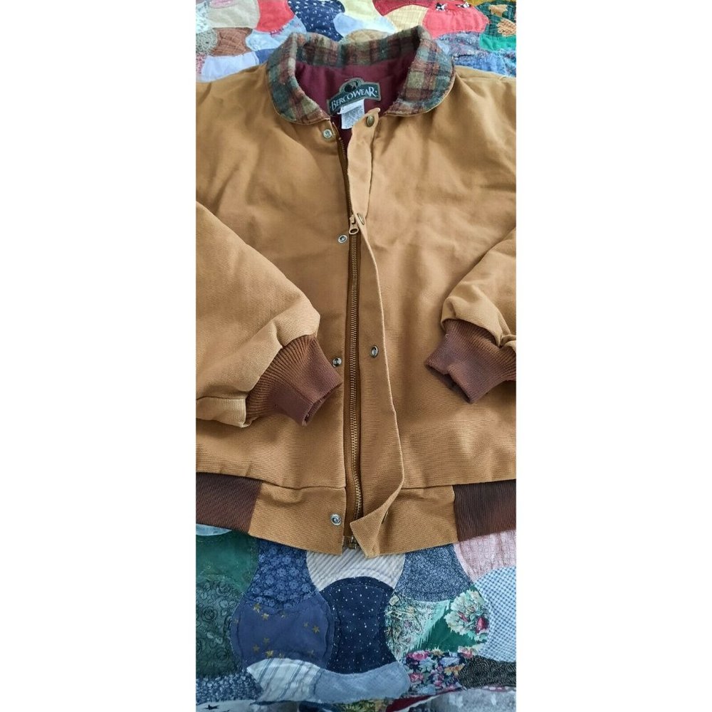 Vintage Bercowear Canvas  Work Jacket  XL/women's 18-20. Pre owned